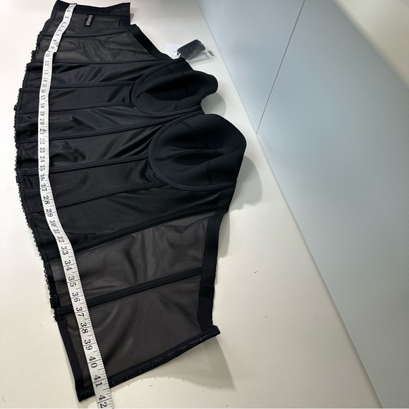 Dominique Apparel Intimates Corset Bridal Bra 8980 Black 48C NWT - Picture 8 of 9